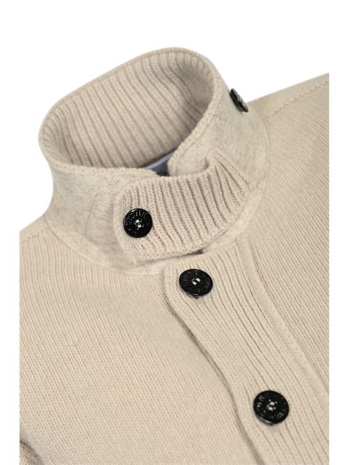 Maglione 5100047 Lambswool in lana Desert sand STONE ISLAND | 5100047S00A3V009A